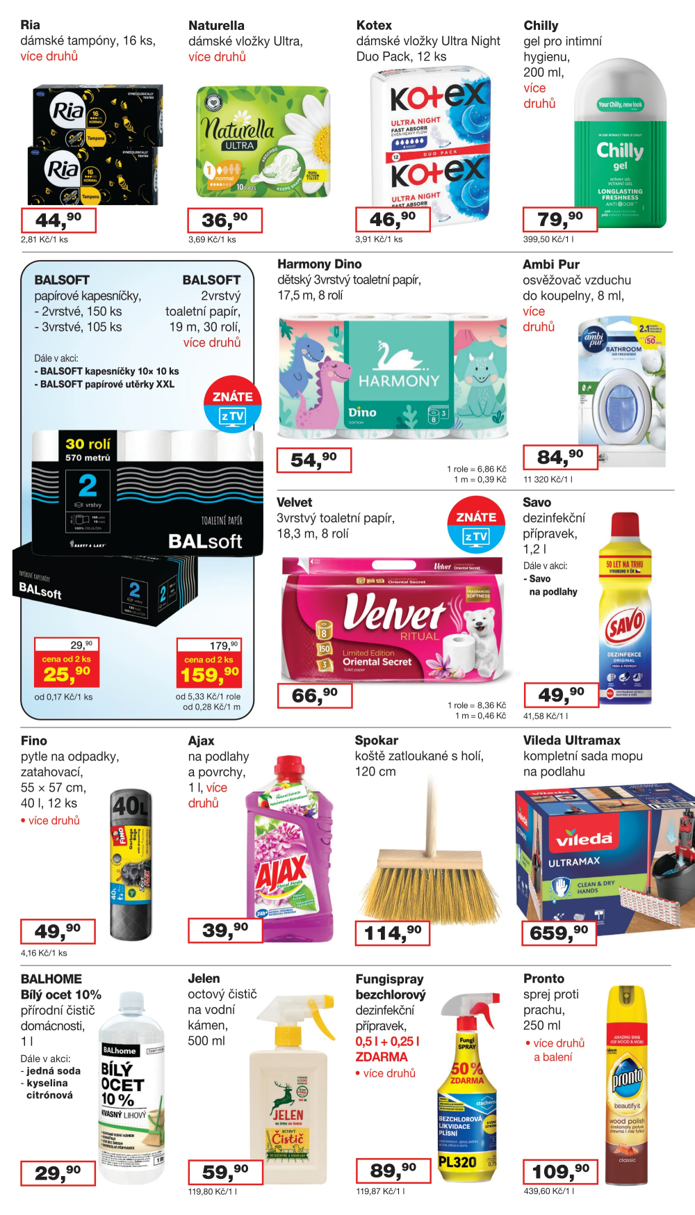 Leták Ráj drogerie leták - strana 3