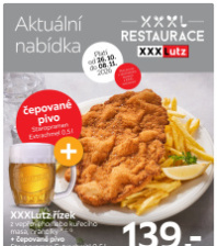 XXXLutz leták - Restaurace