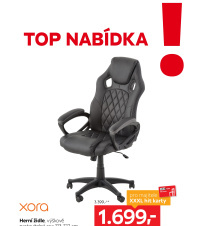 Akční leták XXXLutz  - TOP nabídka Herní židle