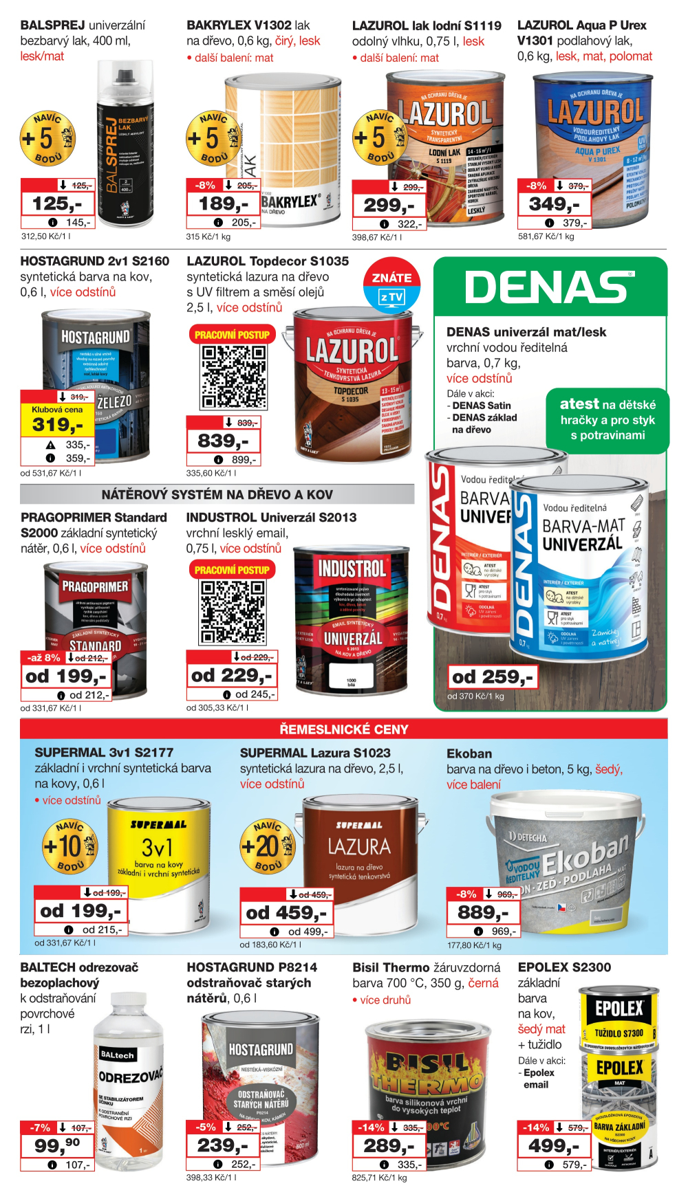 Leták Barvy a laky drogerie leták - strana 6