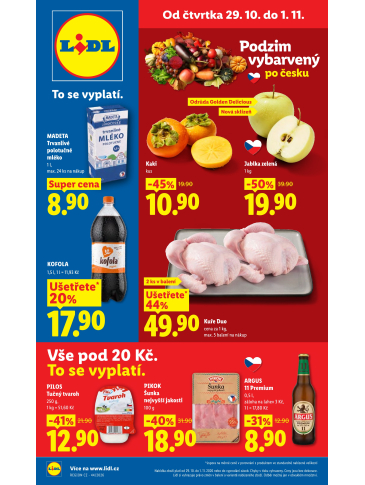 Lidl leták od čtvrtka