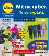 Akční leták Lidl  - Nabídka spotřebního zboží