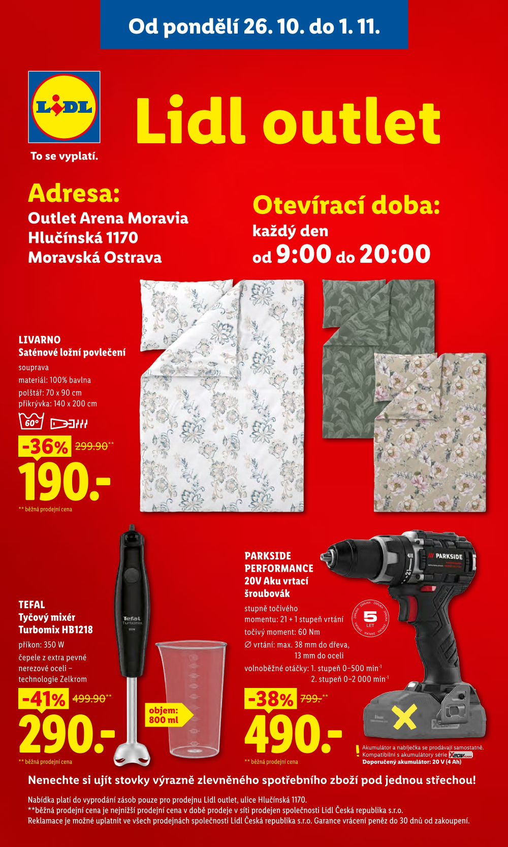 Leták Lidl leták - Nabídka spotřebního zboží - strana 6