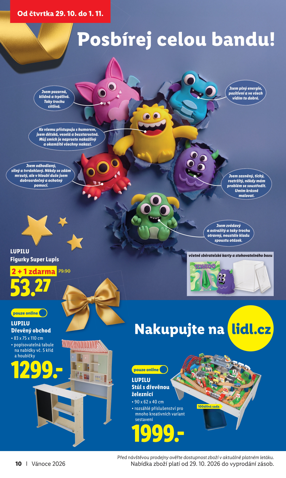 Leták Lidl leták - Vánoční inspirace 2026 - strana 10