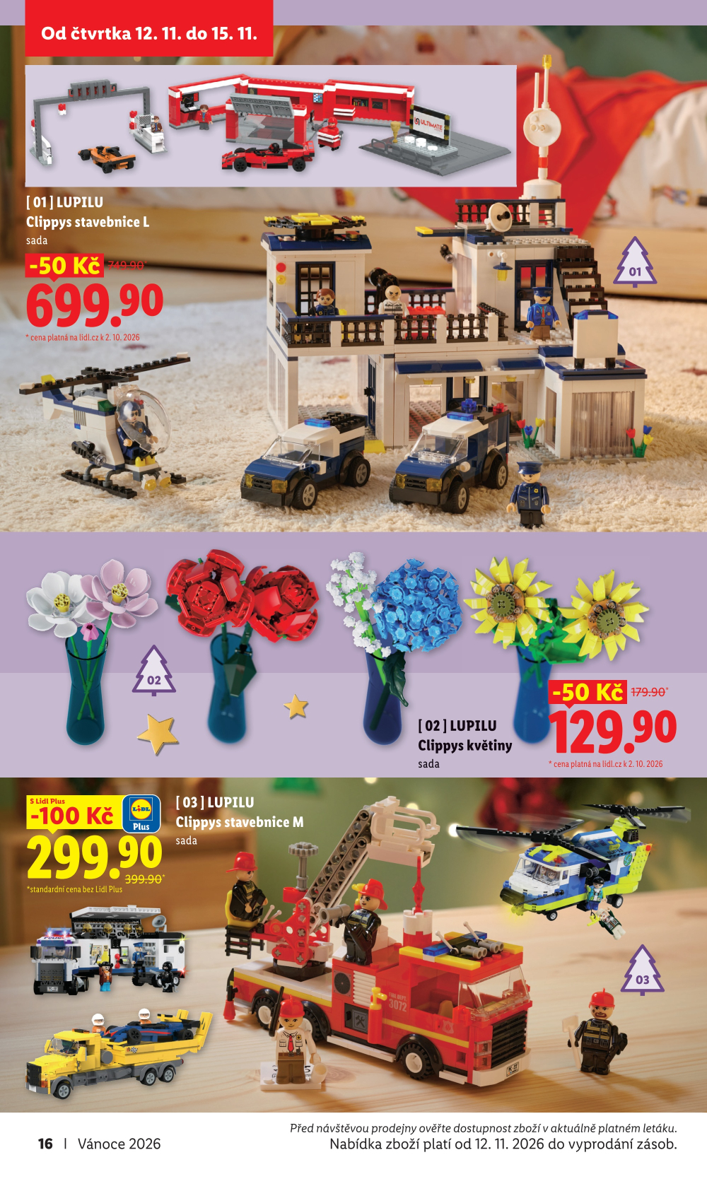 Leták Lidl leták - Vánoční inspirace 2026 - strana 16