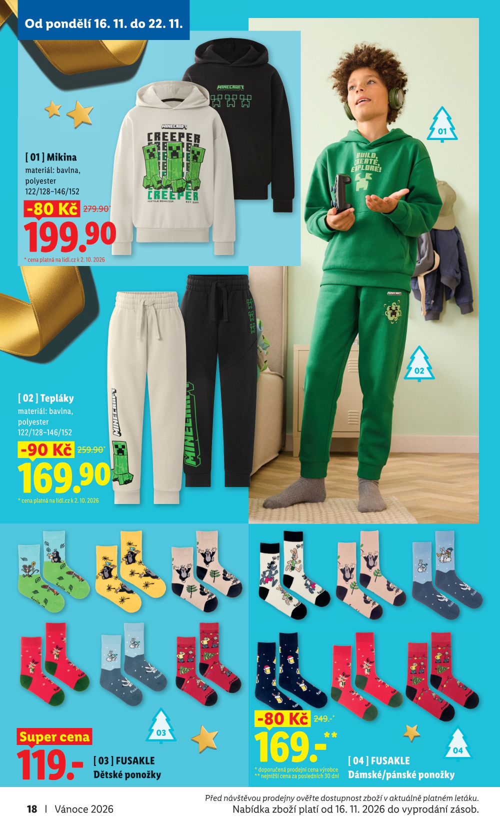 Leták Lidl leták - Vánoční inspirace 2026 - strana 18