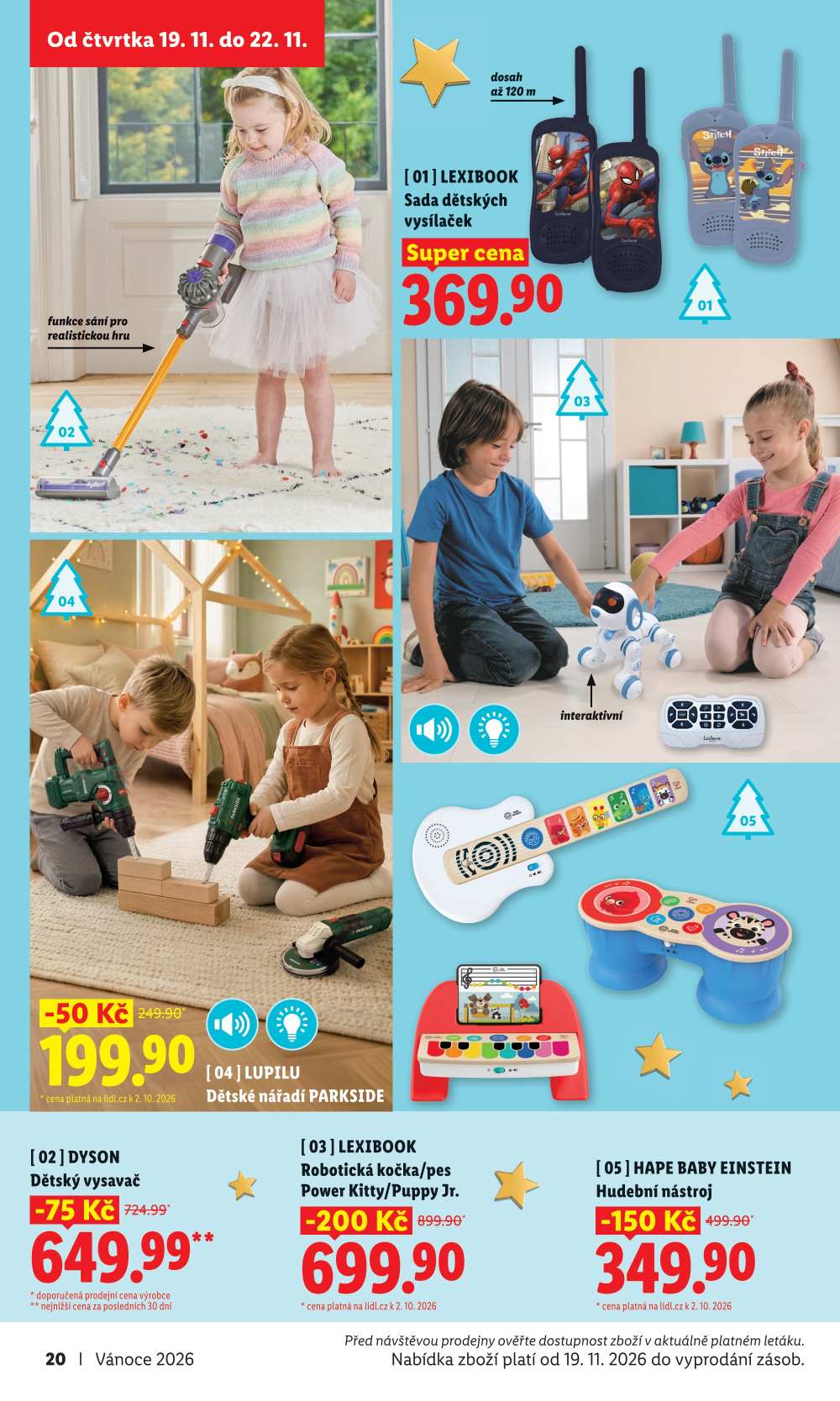 Leták Lidl leták - Vánoční inspirace 2026 - strana 20