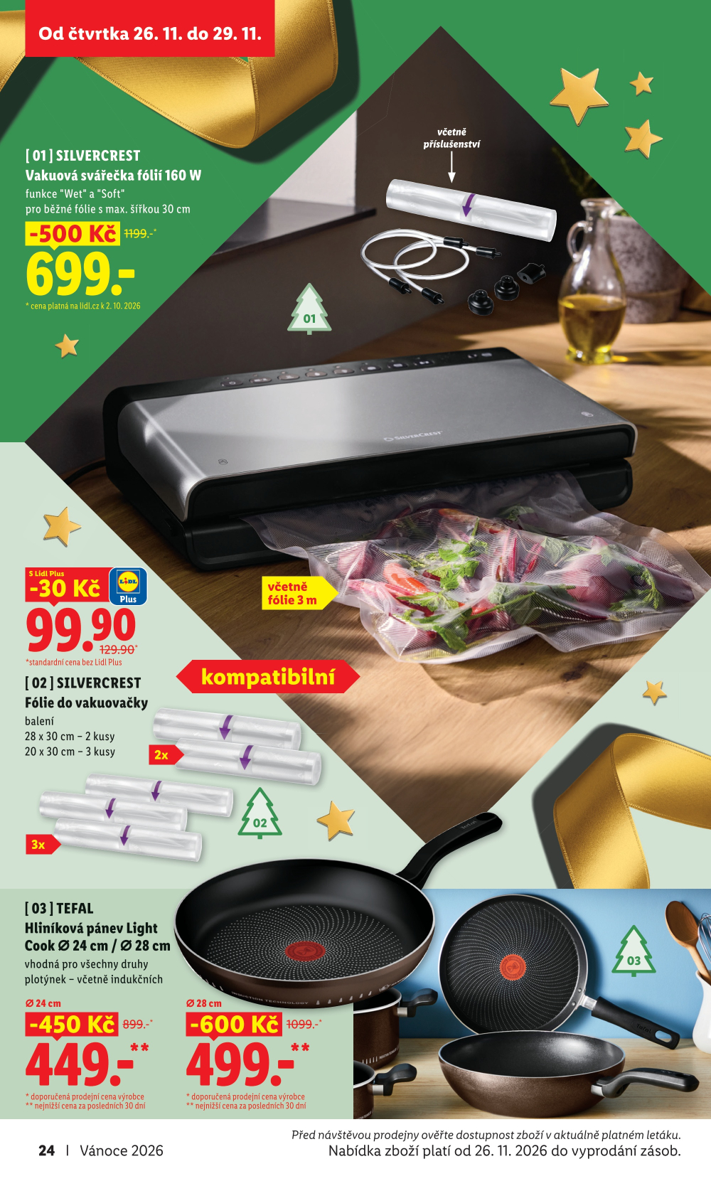 Leták Lidl leták - Vánoční inspirace 2026 - strana 24