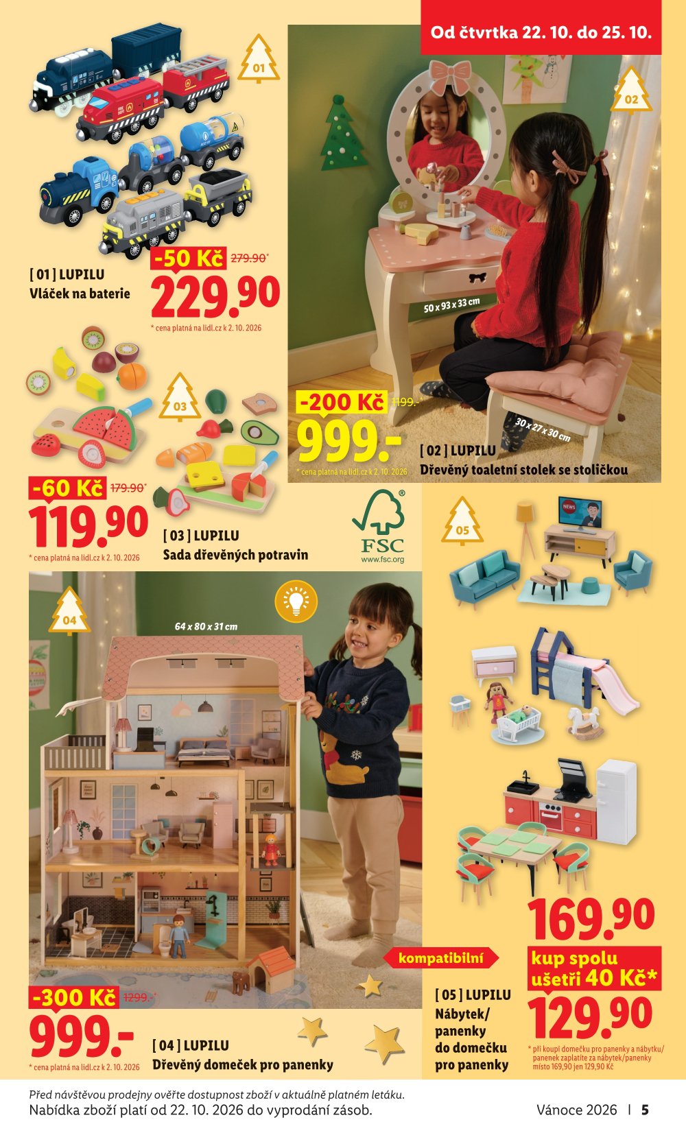 Leták Lidl leták - Vánoční inspirace 2026 - strana 5