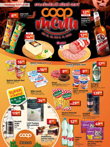 COOP leták - TIP a TUTY Menu