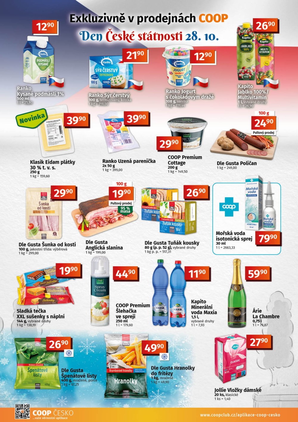 Leták COOP leták - TIP a TUTY Menu - strana 2