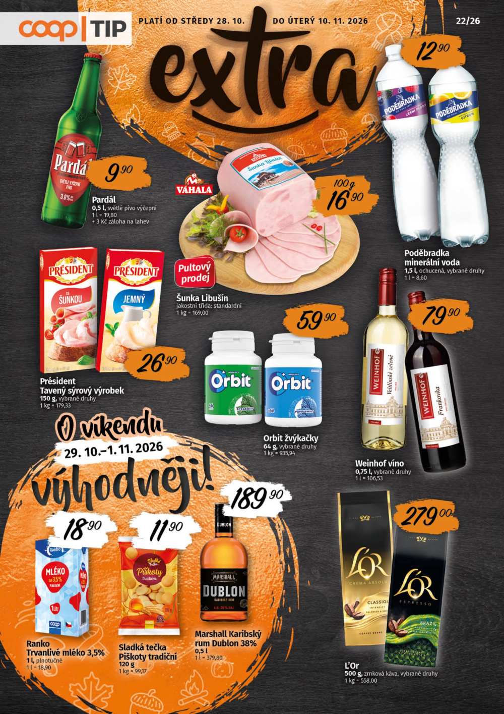 Leták COOP leták - TIP Extra - strana 1