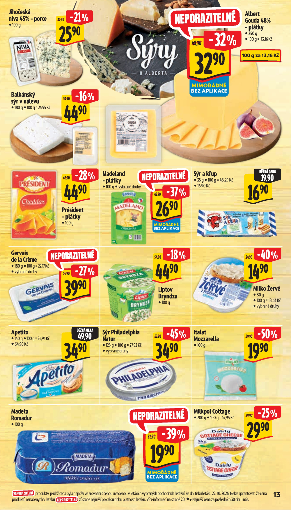Leták Albert Supermarket leták - Praha 8, Bohnice Zhořelecká - strana 19