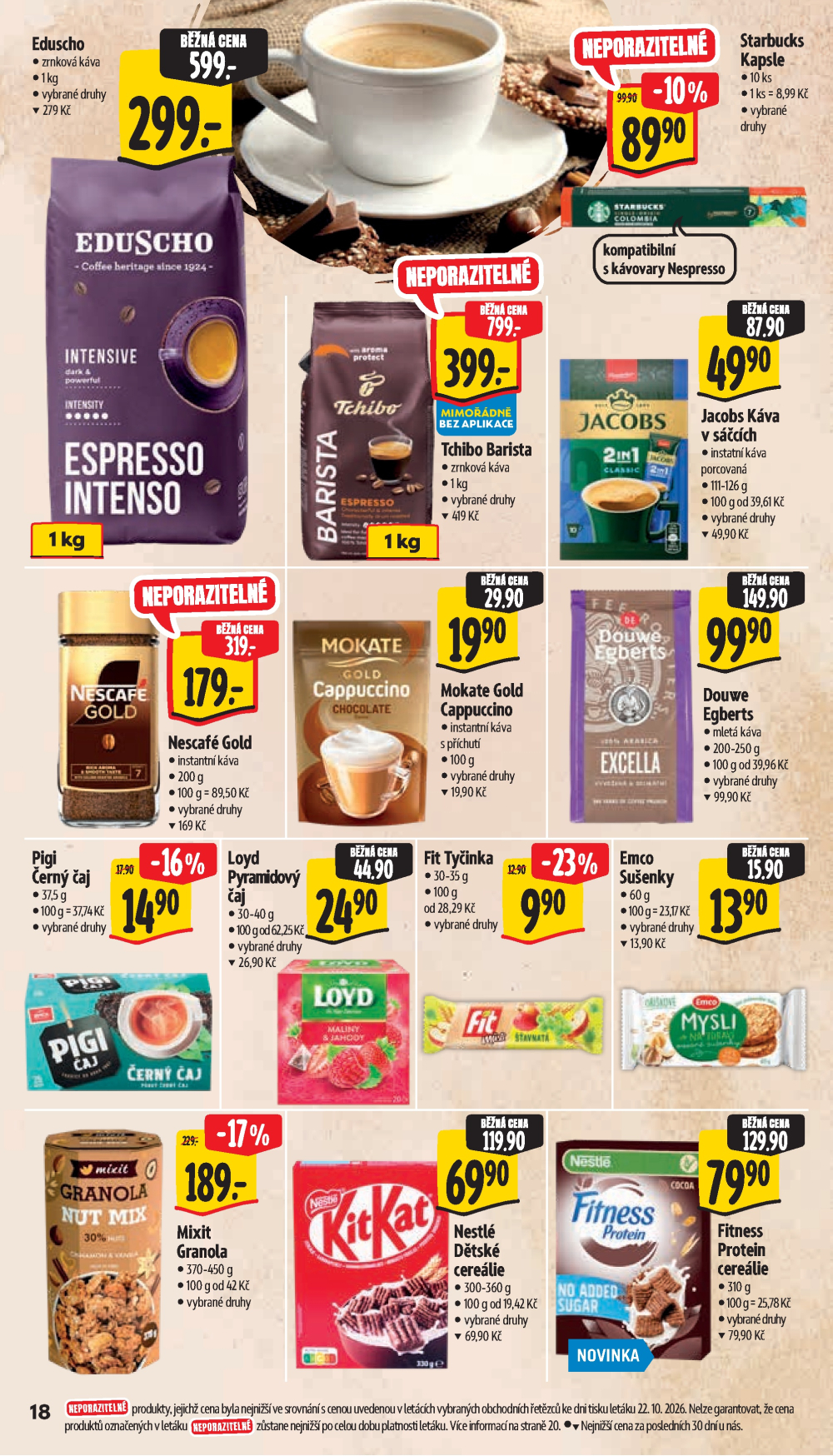Leták Albert Supermarket leták - Praha 8, Bohnice Zhořelecká - strana 26