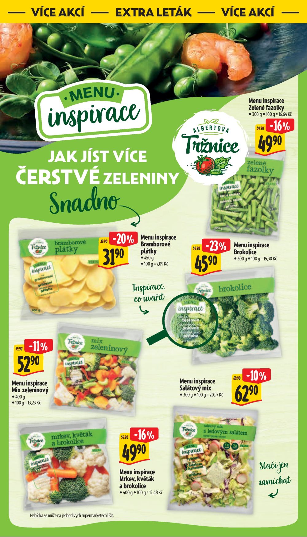 Leták Albert Supermarket leták - Praha 8, Bohnice Zhořelecká - strana 37