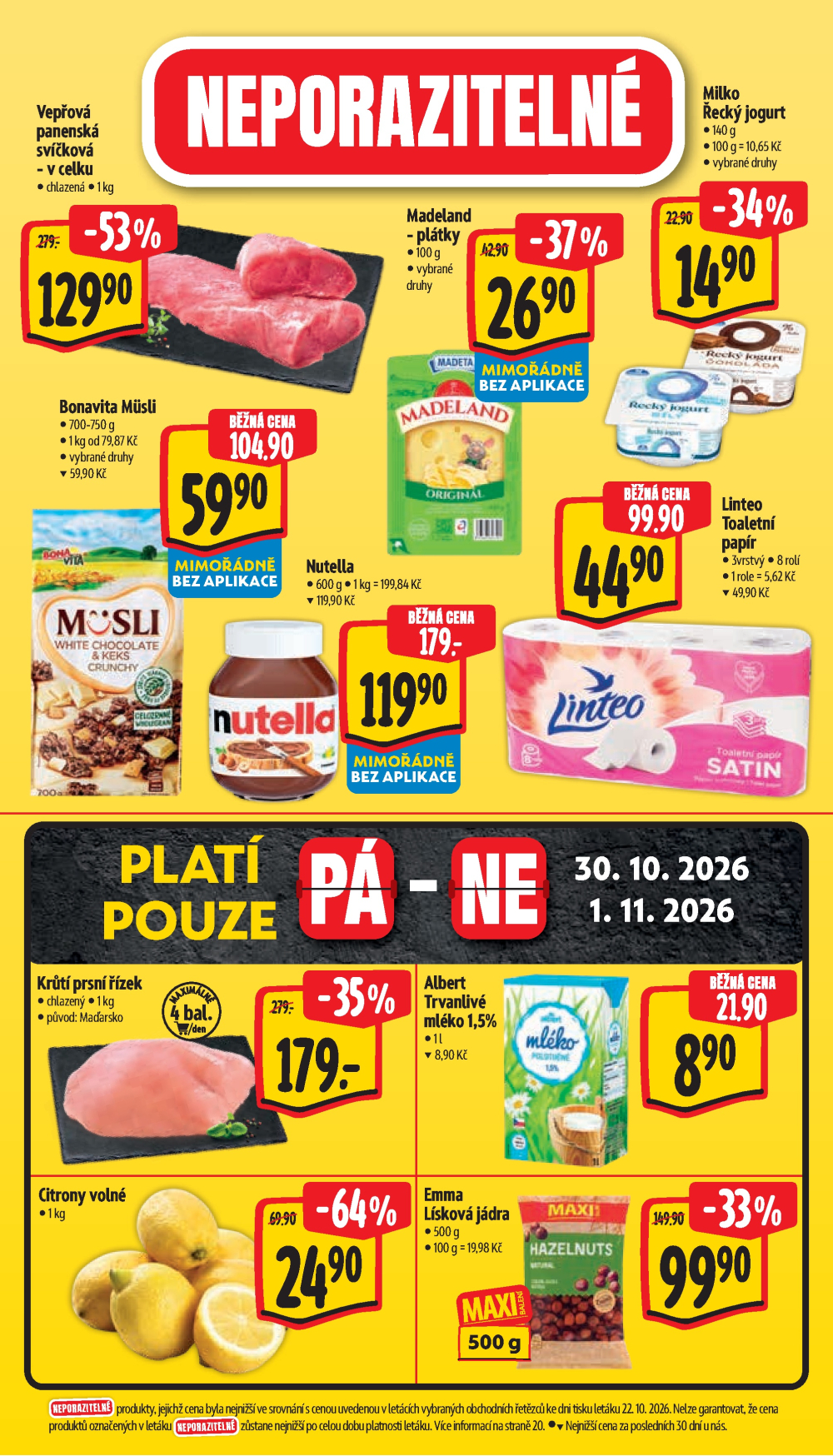 Leták Albert Supermarket leták - Praha 8, Bohnice Zhořelecká - strana 46