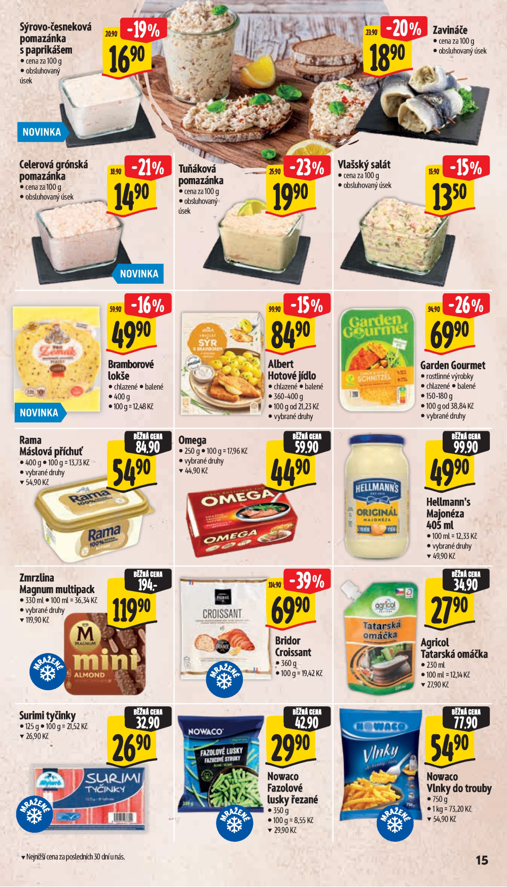Leták Albert Supermarket leták - Příbor, Smetanova a Šumperk, Temenická - strana 27