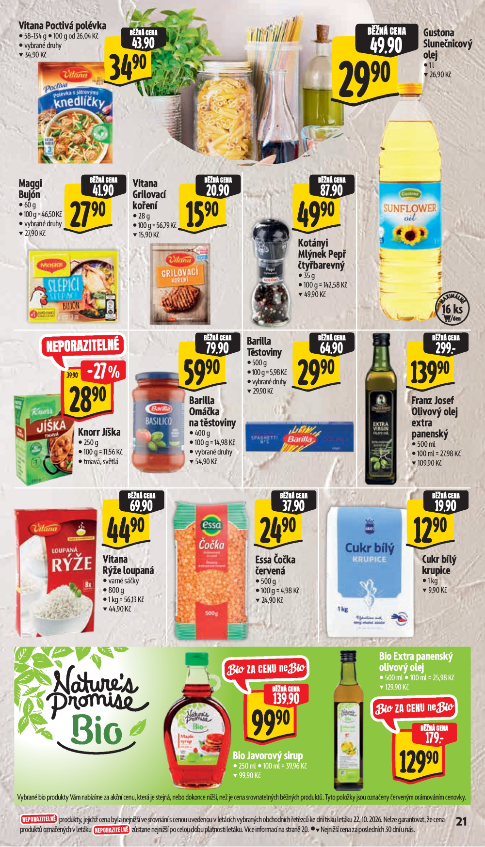 Leták Albert Supermarket leták - Příbor, Smetanova a Šumperk, Temenická - strana 33