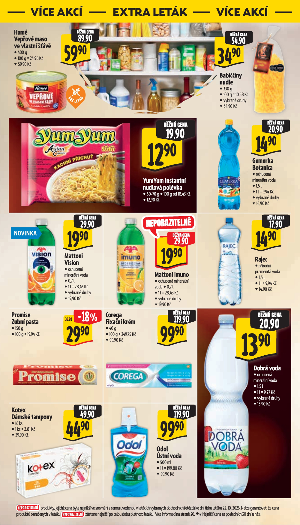 Leták Albert Supermarket leták - Příbor, Smetanova a Šumperk, Temenická - strana 46