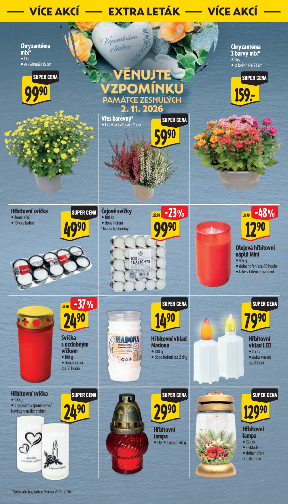 Leták Albert Supermarket leták - Příbor, Smetanova a Šumperk, Temenická - strana 48