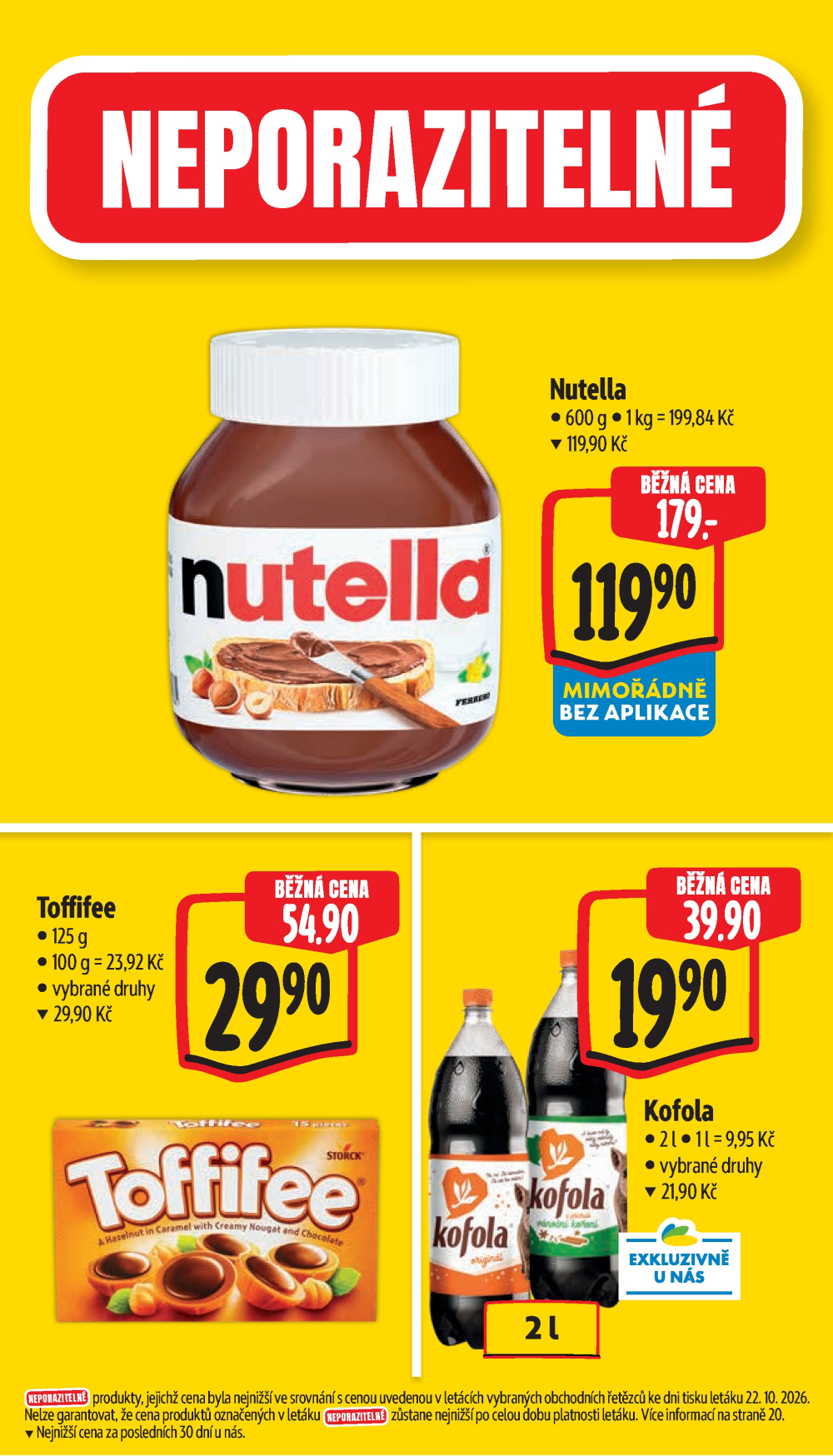 Leták Albert Supermarket leták - Příbor, Smetanova a Šumperk, Temenická - strana 5