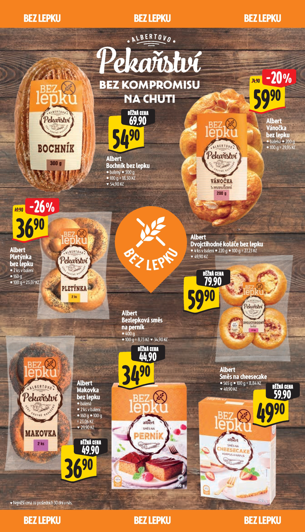 Leták Albert Supermarket leták - Příbor, Smetanova a Šumperk, Temenická - strana 9
