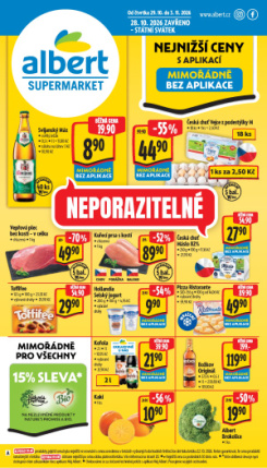 Albert Supermarket leták