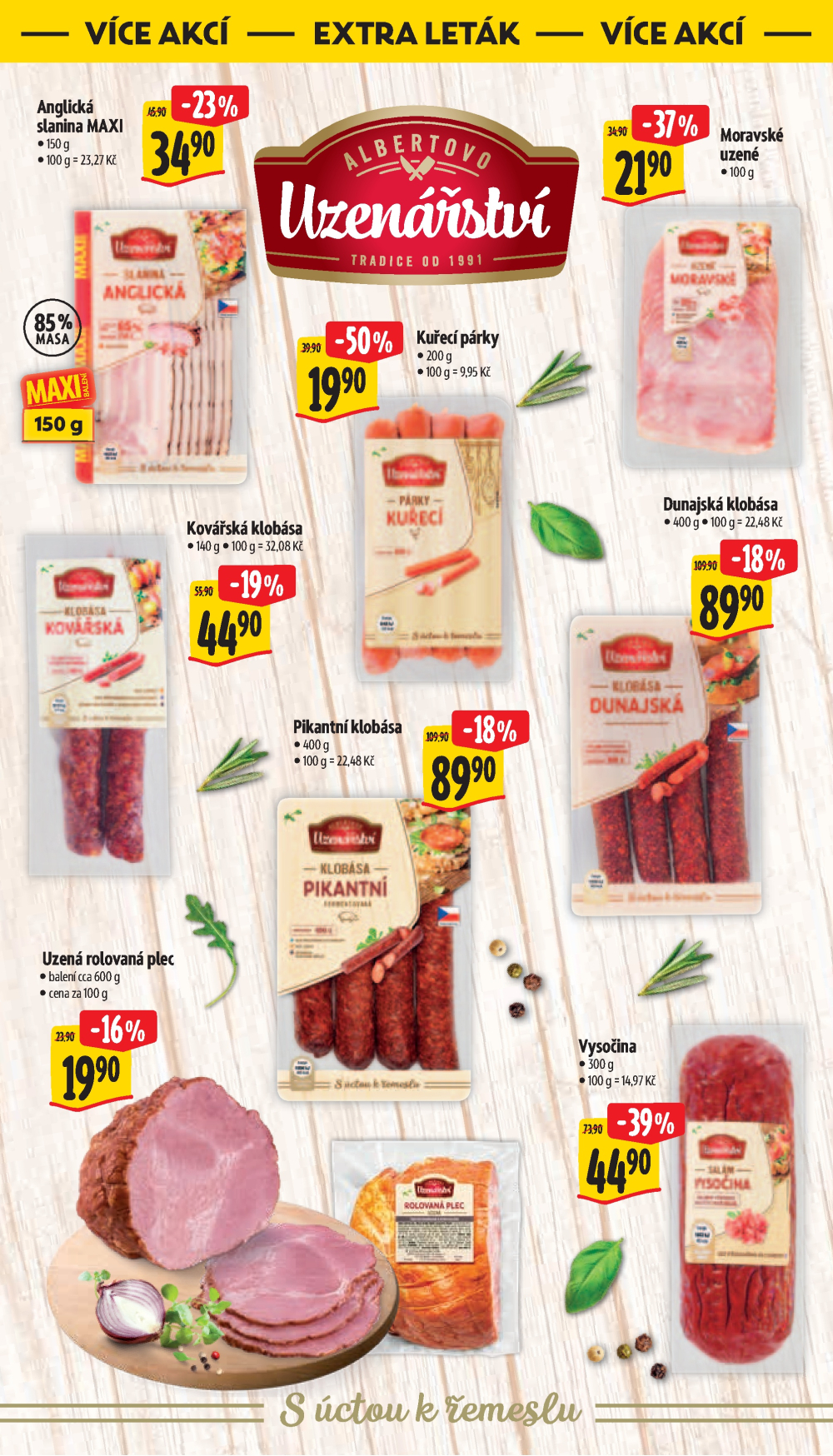 Leták Albert Supermarket leták - strana 40
