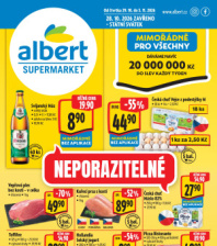 Akční leták Albert Supermarket 