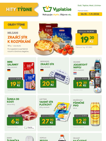 Vyplatíse leták - Dubí, Teplice, Litvínov, Most