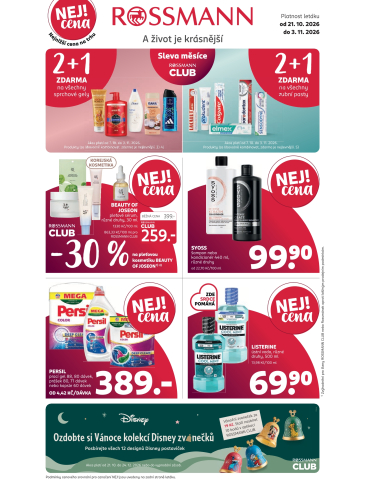 ROSSMANN leták