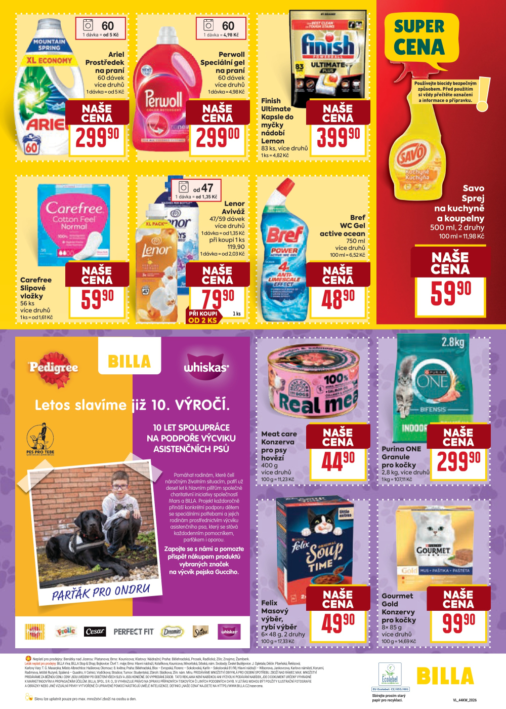 Leták BILLA velký leták - strana 31