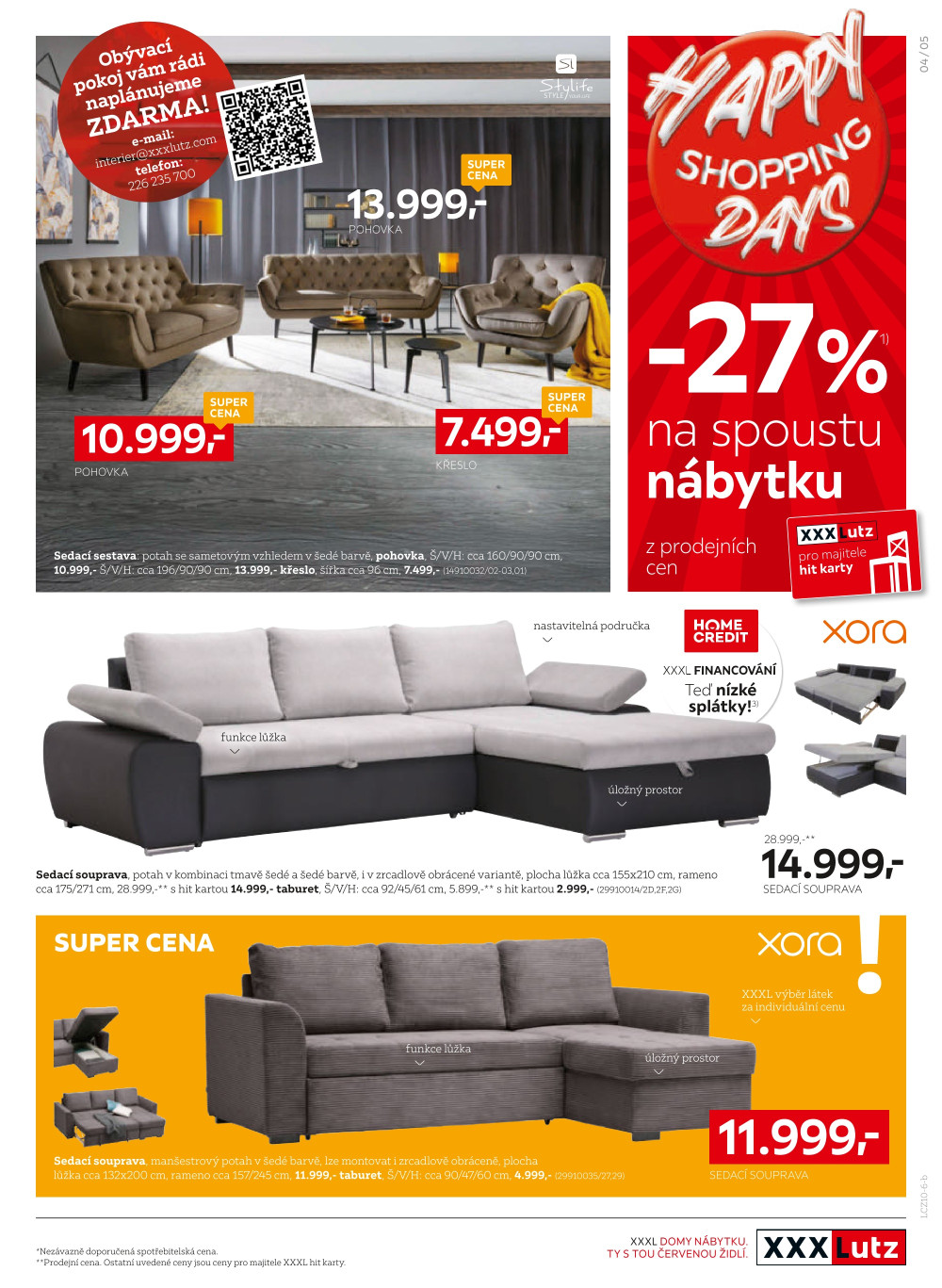 Leták XXXLutz leták - Happy Shopping Days - strana 5