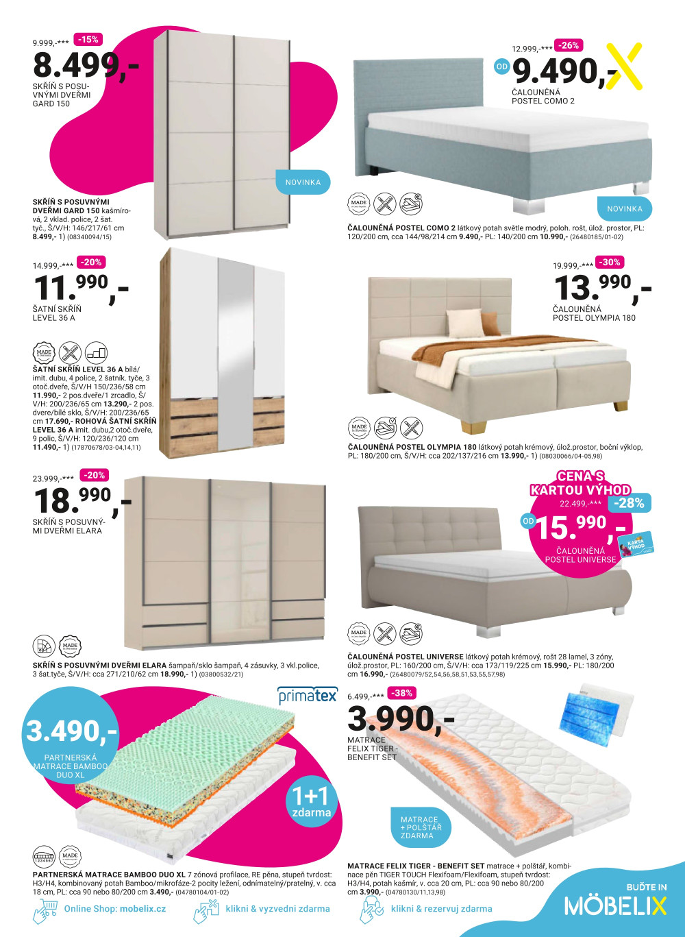Leták Möbelix leták - 20 % na vše - strana 3