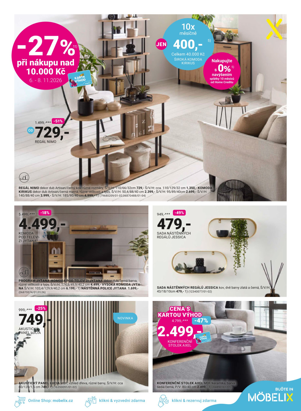 Leták Möbelix leták - 20 % na vše - strana 5