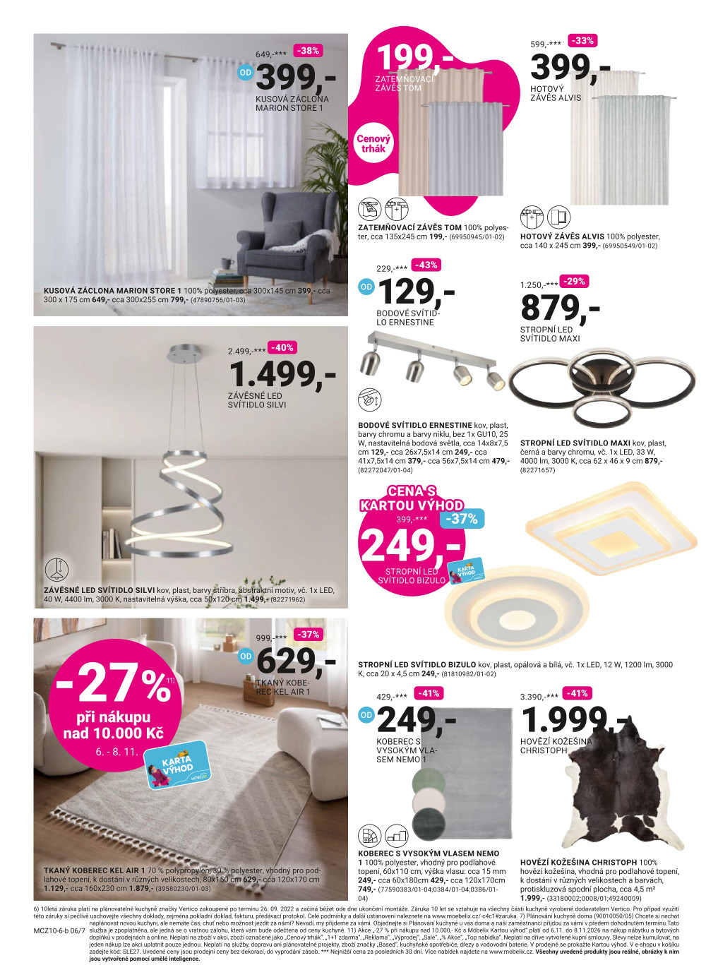Leták Möbelix leták - 20 % na vše - strana 6