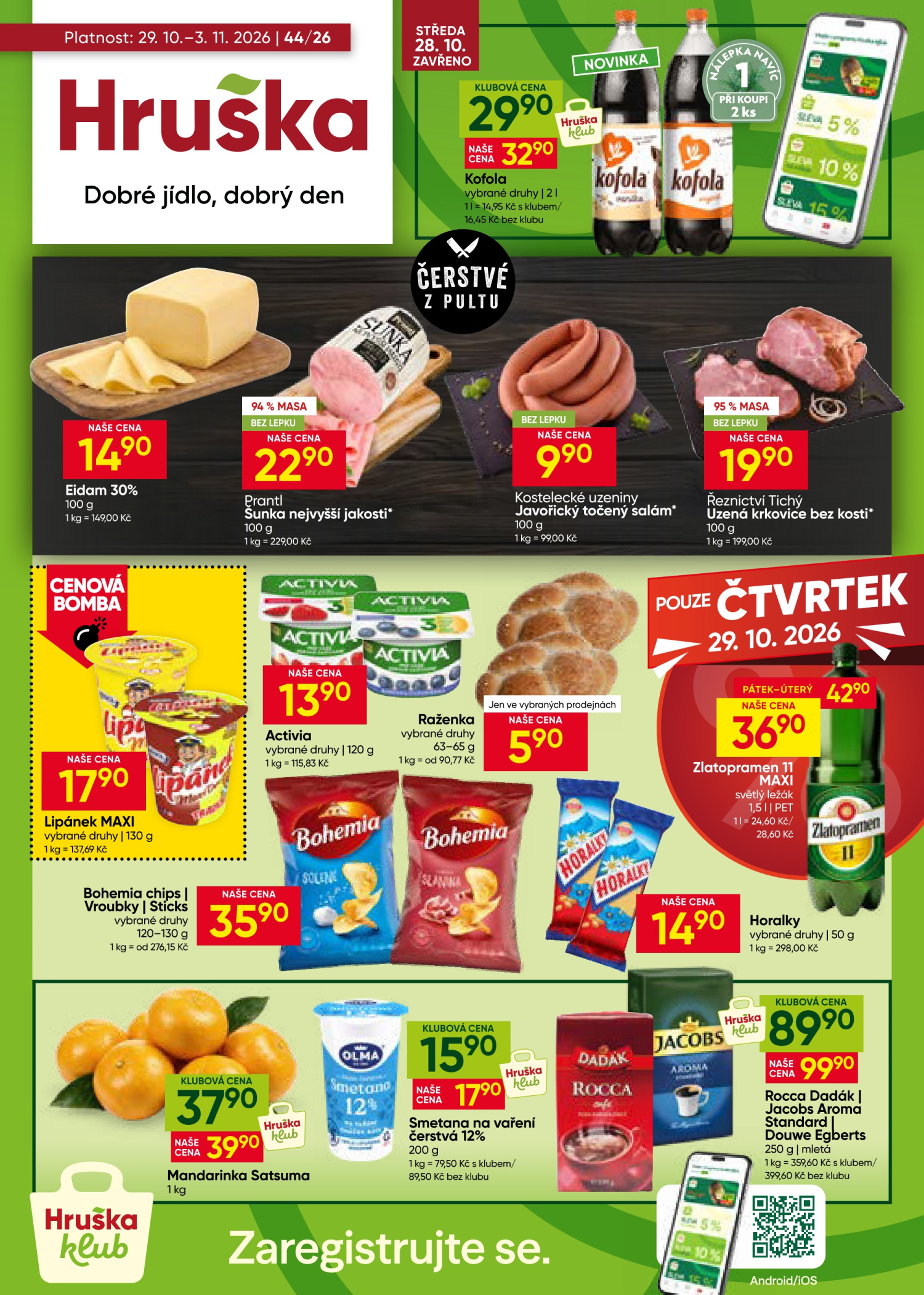 Hruška leták od 29. 10. | Kupi.cz