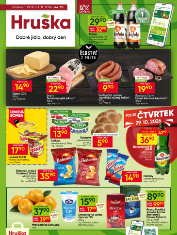 Hruška leták