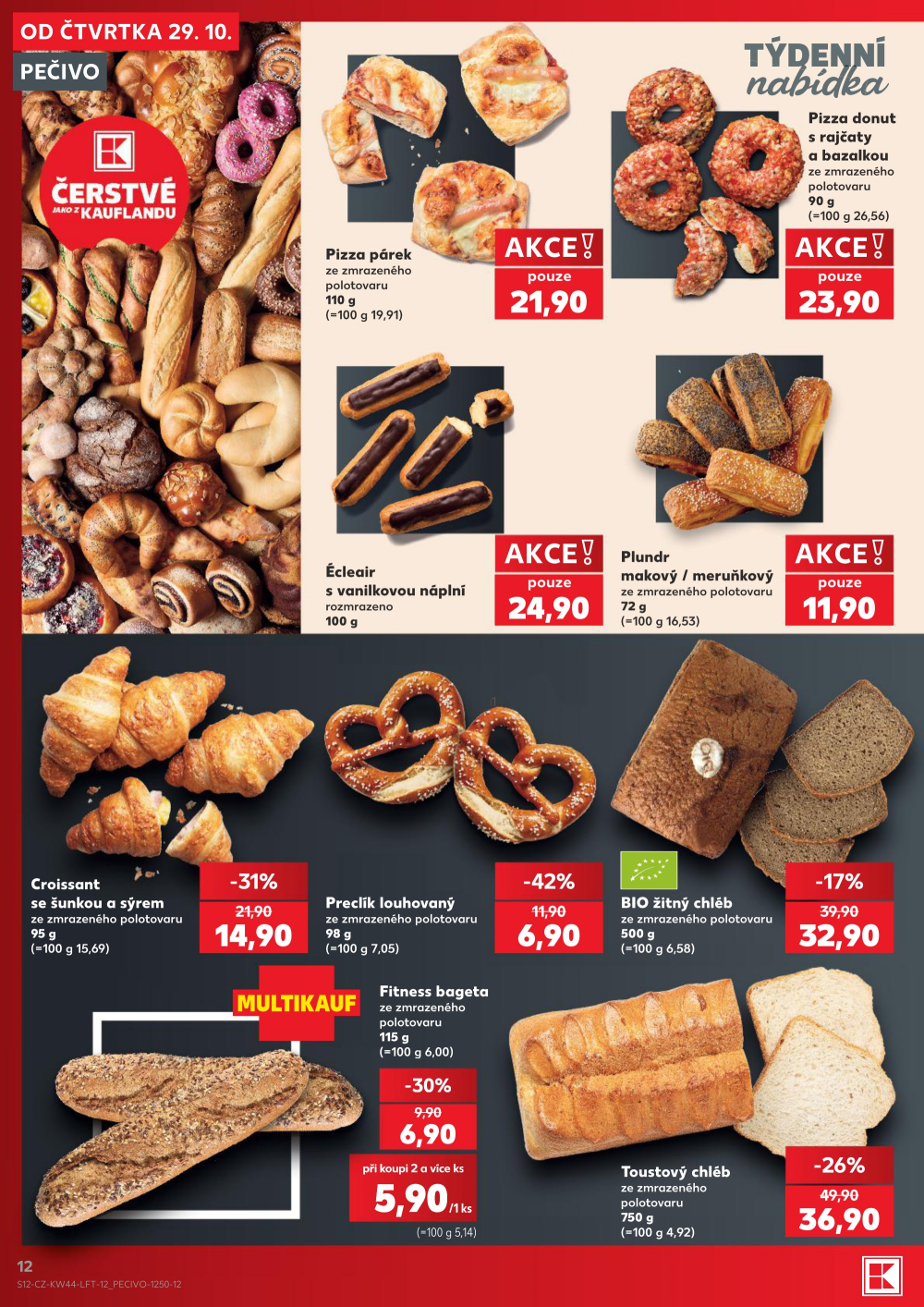 Leták Kaufland leták Praha 6 - Podbaba - strana 12