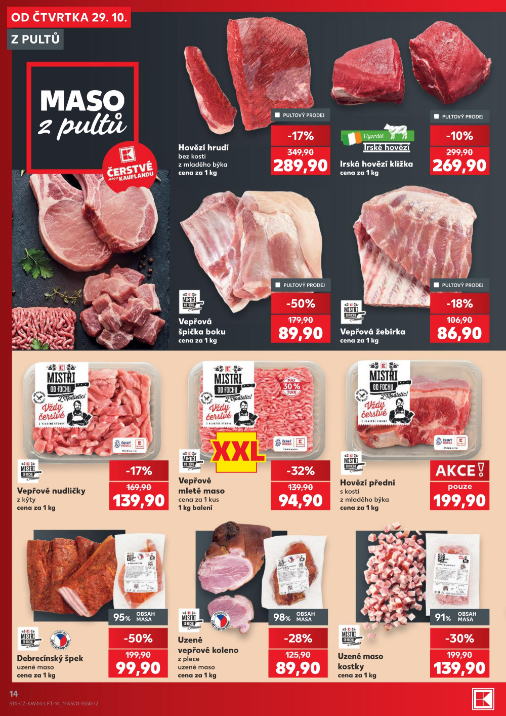 Leták Kaufland leták Praha 6 - Podbaba - strana 14