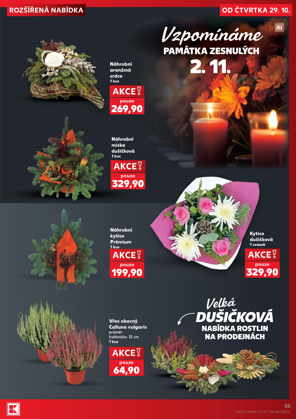 Leták Kaufland leták Praha 6 - Podbaba - strana 55