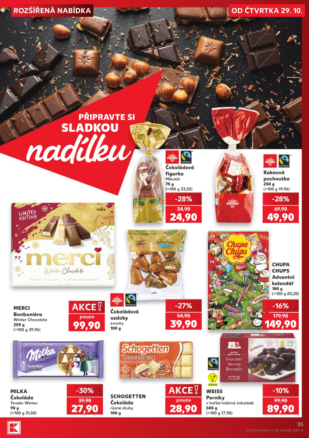 Leták Kaufland leták Praha 3 - Jarov - strana 35