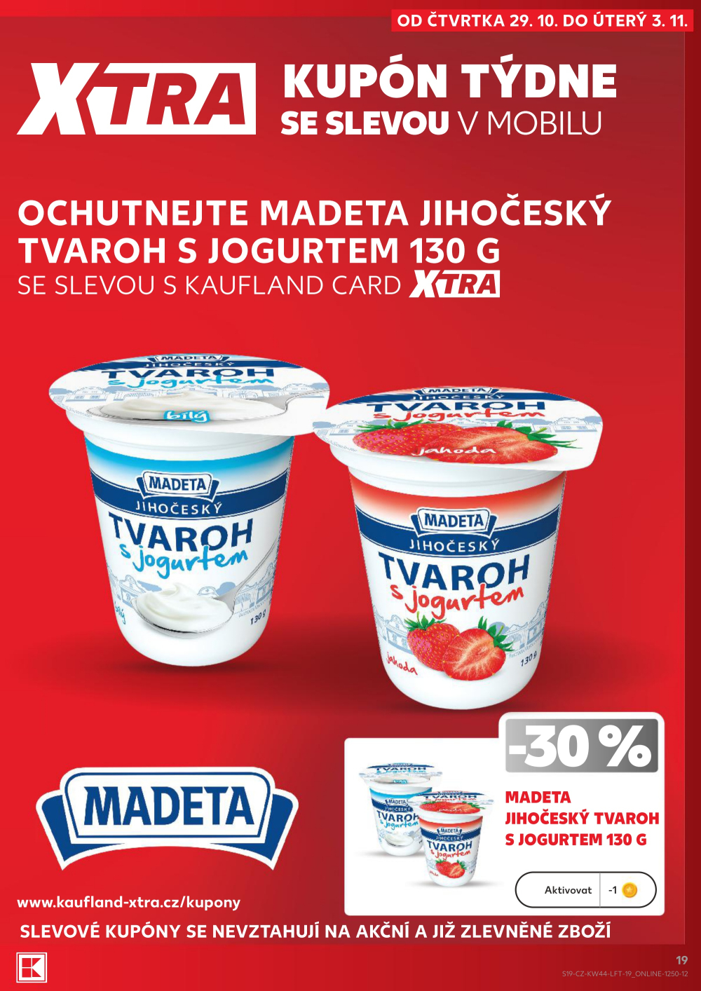 Leták Kaufland leták Praha 4 - Modřany - strana 19