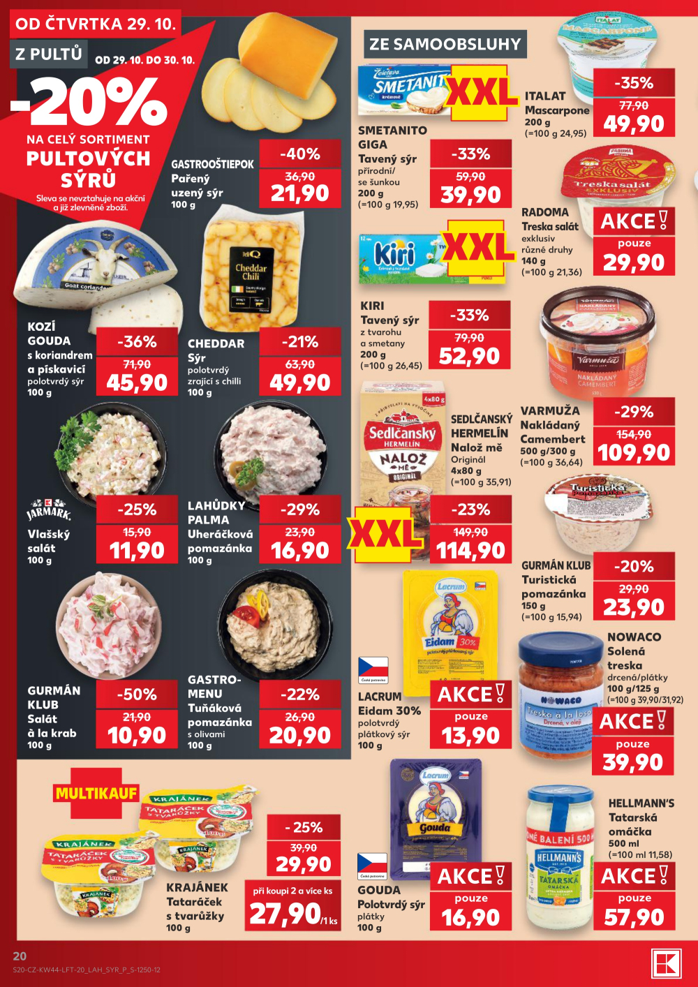 Leták Kaufland leták Praha 4 - Modřany - strana 20