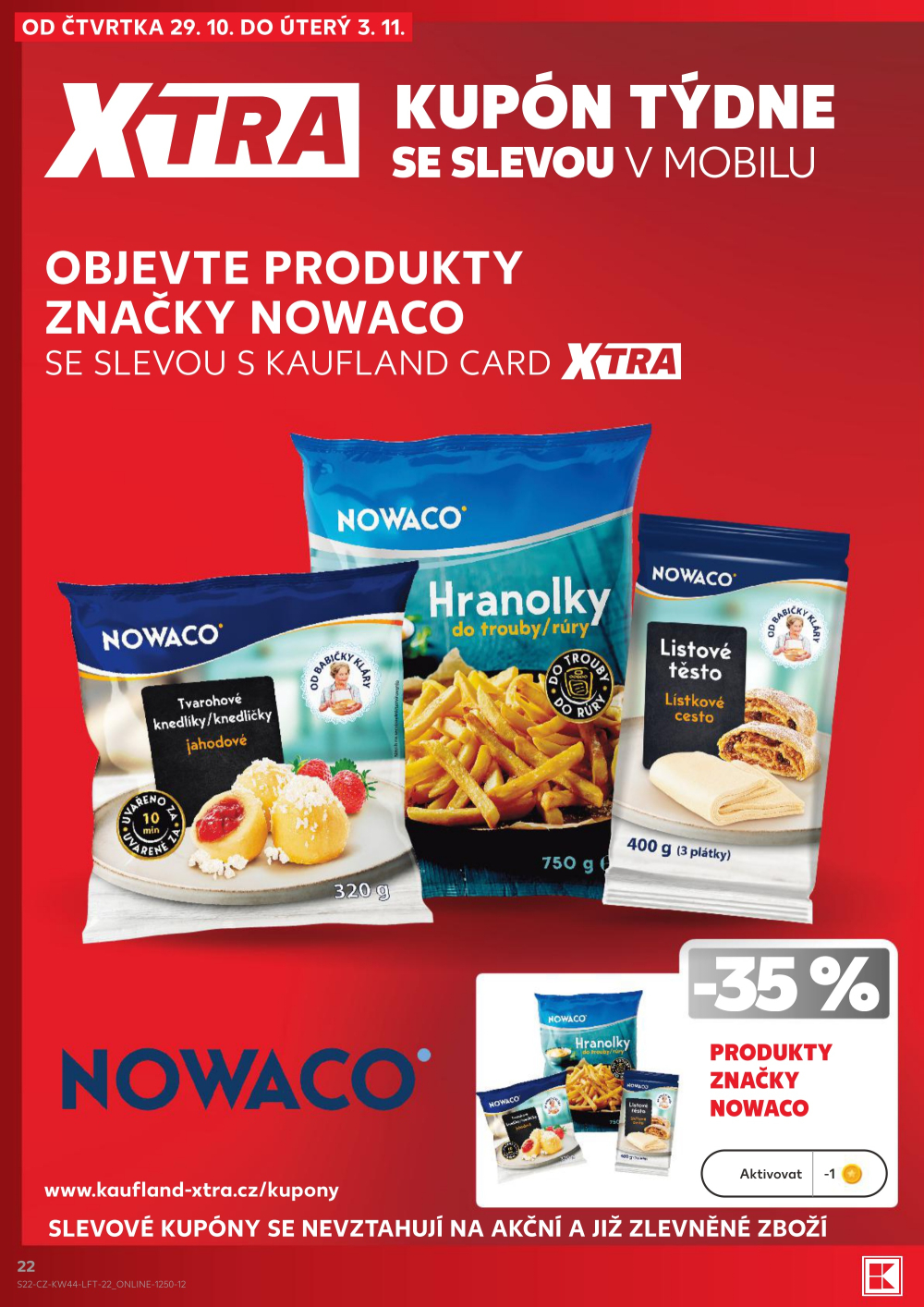 Leták Kaufland leták Praha 4 - Modřany - strana 22