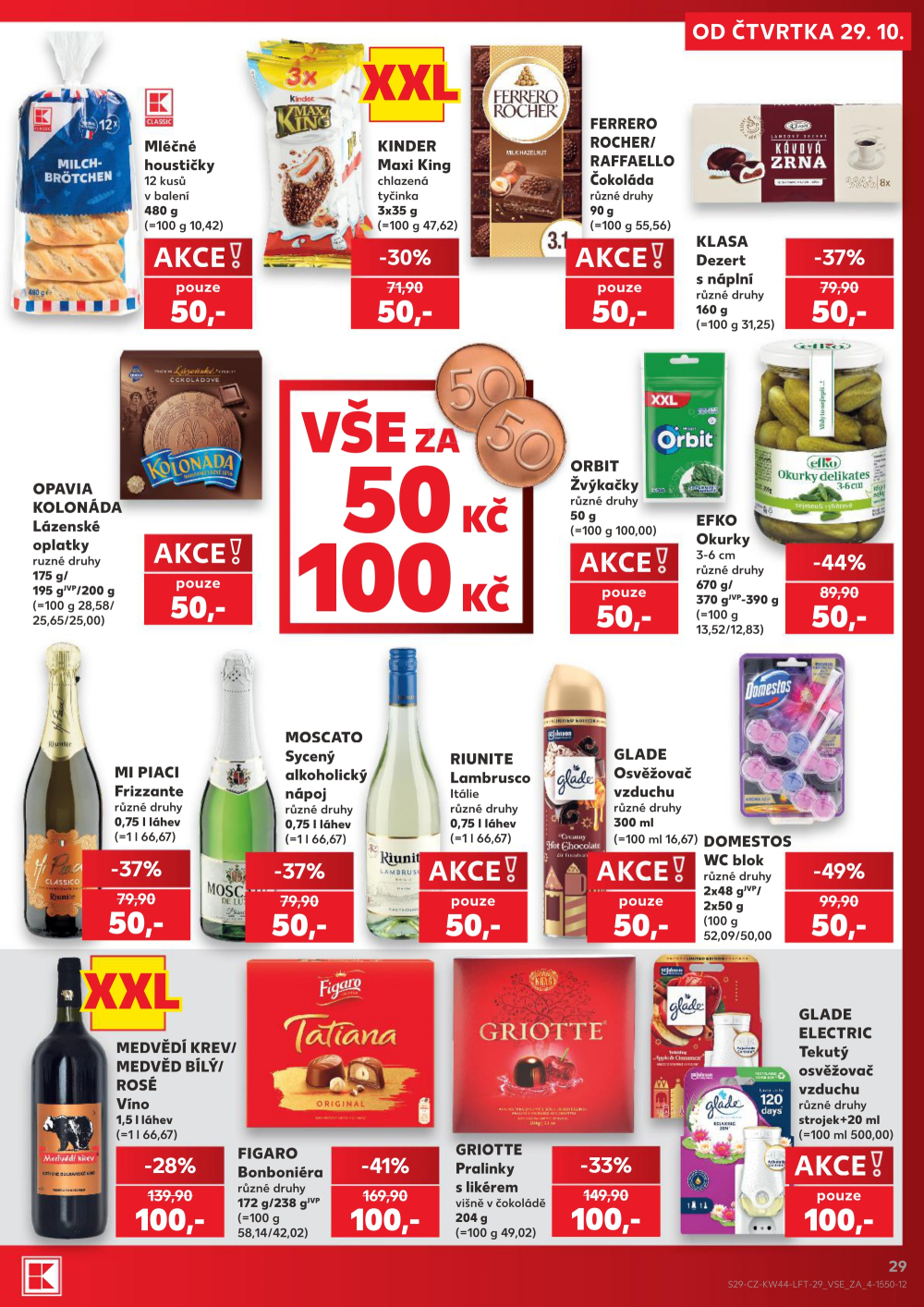 Leták Kaufland leták Praha 4 - Modřany - strana 29