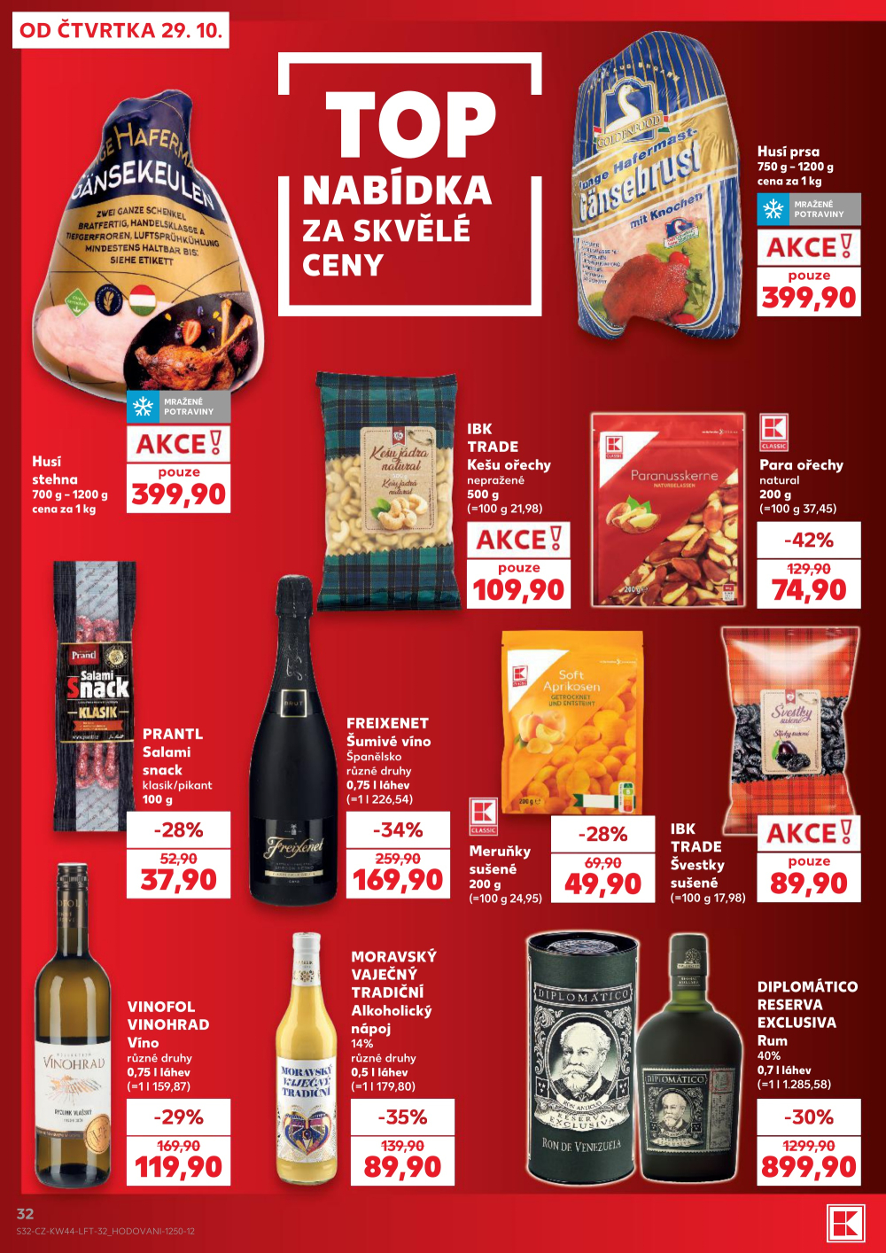 Leták Kaufland leták Praha 4 - Modřany - strana 32