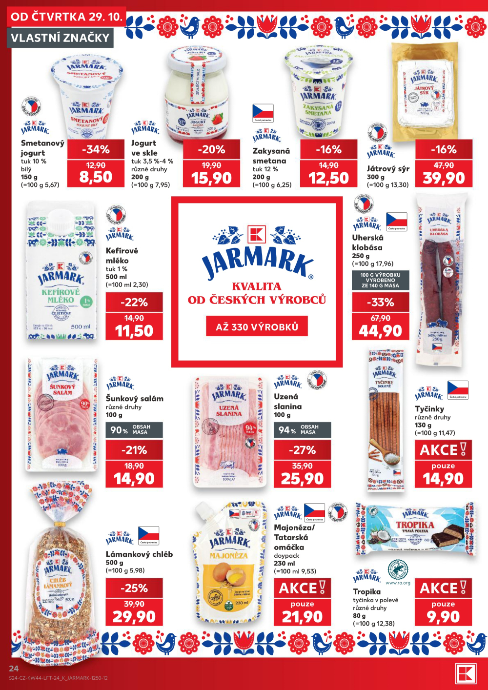 Leták Kaufland leták Praha 4 - Michle - strana 24