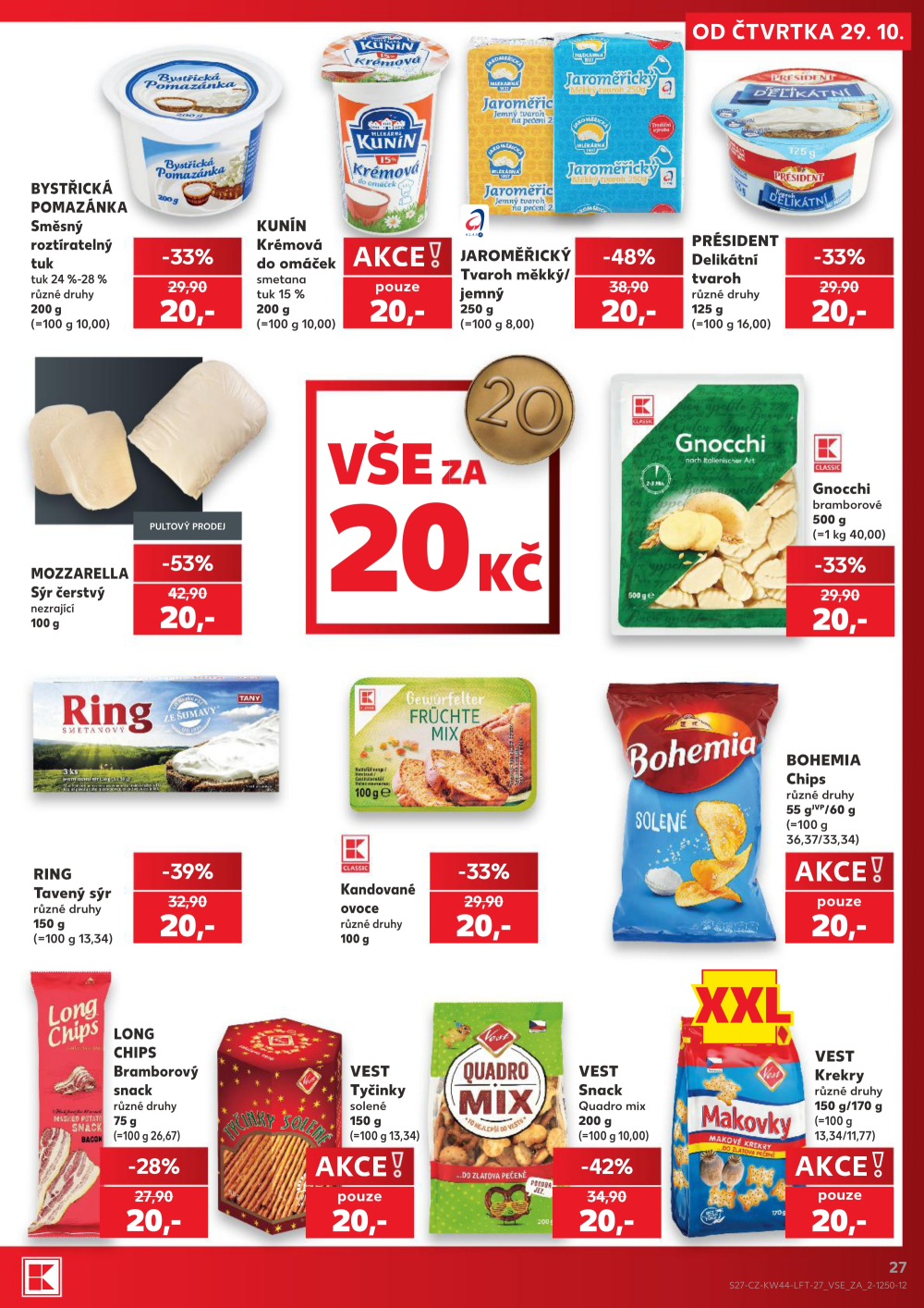 Leták Kaufland leták Praha 4 - Michle - strana 27
