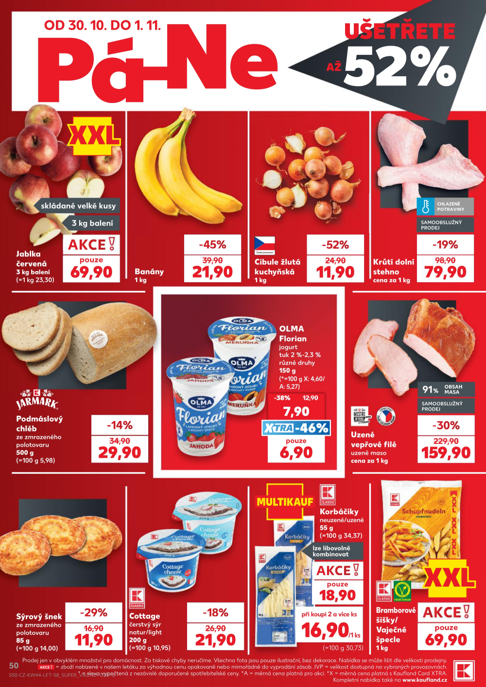 Leták Kaufland leták Praha 4 - Michle - strana 50